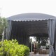 四川定制户外遮阳棚伸缩式雨篷样例图