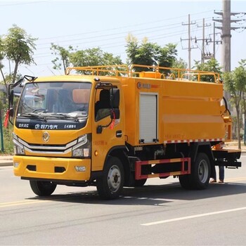 東風清洗吸污車下水道吸污車,程力東風9方多功能清洗吸污車全國送車