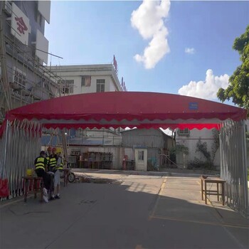 北京节能湘粤室外活动遮阳蓬设备,移动推拉篷
