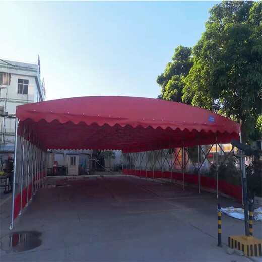 北京定做湘粤推拉帐篷移动推拉篷物流仓储棚造型美观,室外活动轮式帐篷