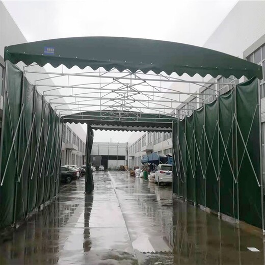 广东环保户外遮阳棚伸缩式雨篷