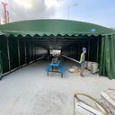 香港防水戶外遮陽棚伸縮式雨篷