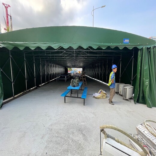 香港防水户外遮阳棚伸缩式雨篷