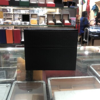 钟表礼品皮盒售价商家惠贞包装盒pvc翻盖皮盒价格表盒定制