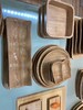 上海環保竹木紋火鍋密胺餐具，烤肉盤子套裝品牌,密胺餐具
