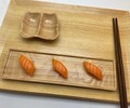 定制竹木紋火鍋密胺餐具，烤肉盤子套裝報價,火鍋餐具