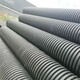 吉林HDPE双壁波纹管出售钢带增强螺旋波纹管产品图