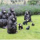 大猩猩雕塑作品图