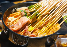 壹粵哥哥串串香盤子,上海家用冷鍋串串香砂鍋盤碗火鍋餐具設計圖片5