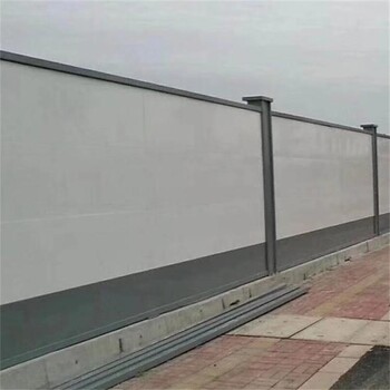 南京装配式彩钢围挡市政工程围挡现场施工