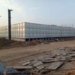 北京大型峻璐环保玻璃钢消防水箱不锈钢BDF结构,玻璃钢组装水箱图片