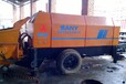 拖泵专租混凝土拖泵,云南红河绿春混凝土拖泵混凝土电泵地泵混凝土输送泵出租出售