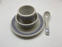 供應中餐擺臺杯碗碟勺密胺餐具型號圖片3