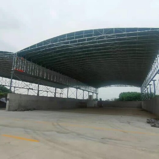 南宁仓储式仓库雨棚多少钱一平米,大型仓库活动雨棚安装