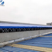 鄭州大型推拉雨棚可定制,推拉折疊雨棚圖片