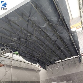 从化工厂电动雨棚尺寸定制,可移动式大型雨棚