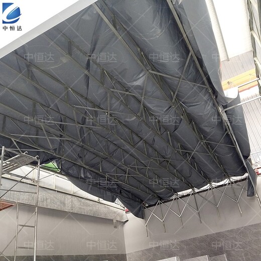 许昌钢结构推拉雨棚尺寸,推拉电动雨棚