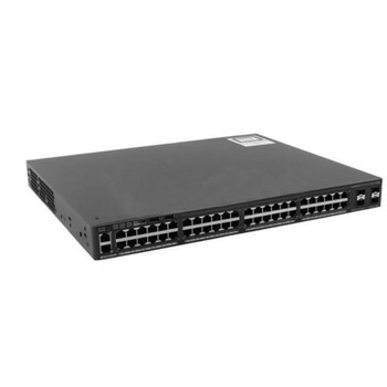 思科(CISCO)48口千兆企业交换机WS-C2960X-48FPD-L