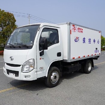 西藏拉萨生产江铃牌医疗废物转运车出售,医院垃圾运输车
