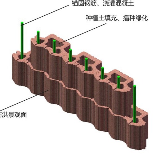 广西百色护坡仿石挡土墙厂家联系方式，仿石护坡