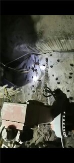 海南隧道工程破碎石头机器岩石劈裂机图片5