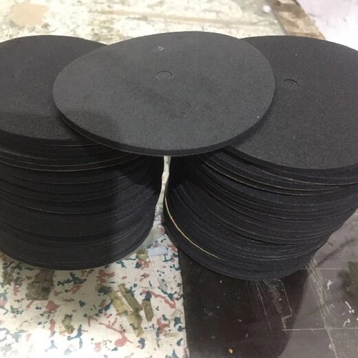 创美圆形EVA泡棉胶垫,江西吉安全新单面带胶黑色EVA泡棉总代