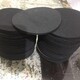 创美圆形EVA泡棉胶垫,定制创美单面带胶黑色EVA泡棉款式新颖图