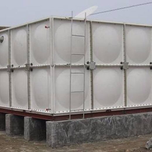 伊犁定制玻璃钢水箱,防蚀生活蓄水生产厂家