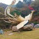 山東景觀鳳凰雕塑圖