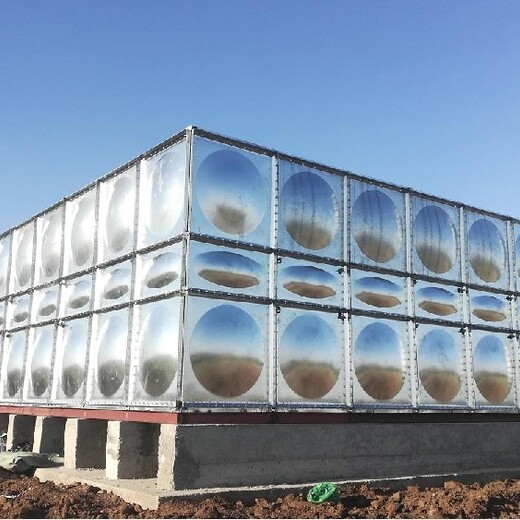 新疆伊犁生产安装镀锌板地埋消防水箱价格