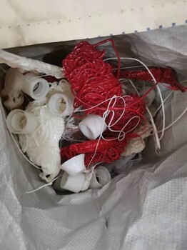 广州PE塑胶回收白色PC破碎料回收