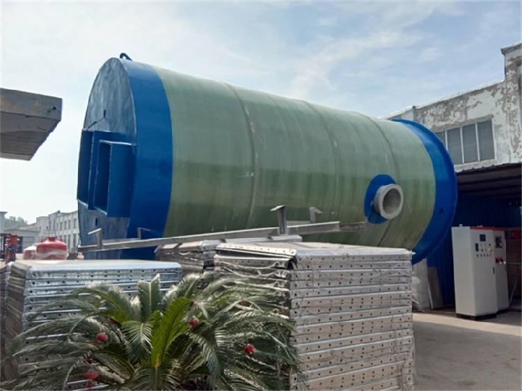 阿拉爾玻璃鋼一體化污水提升泵站施工方案