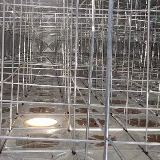 新疆可克达拉生产安装镀锌板地埋消防水箱