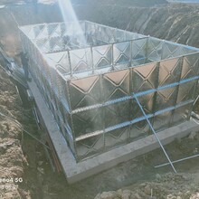 新疆昌吉小型鍍鋅板地埋消防水箱圖片