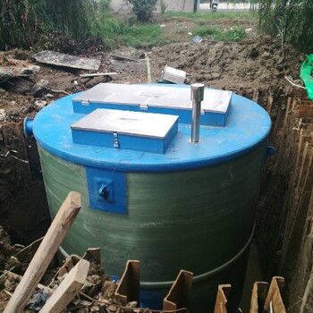 阿克苏供应污水提升泵站,玻璃钢预制一体化泵站