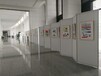 金華從事上海務美務美牌白色八棱柱掛畫展覽板標準,白色畫展掛畫板