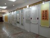 上海务美画展展示板架子,池州户外上海务美务美牌白色八棱柱挂画展览板报价