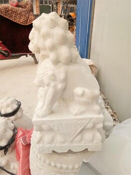 石家莊墓地石獅子廠家
