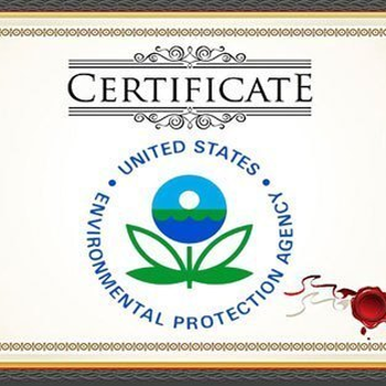 消毒器EPA认证,EPA证书