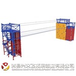 天津定制综合型绳索救援训练器材安装,攀爬横渡