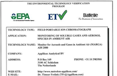 餐具消毒器EPA认证要求,EPA证书图片5
