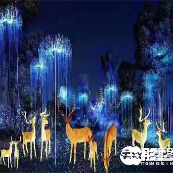 满天星天幕梦幻树木景观装饰灯