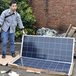 太阳能电池板大棚太阳能离网发电系统