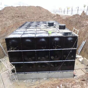 金華體育中心地埋式消防水池消防穩(wěn)壓給水用料少維護方便