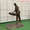 天津制茶人物雕塑廠家,制茶過程雕塑