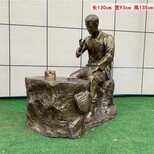 上海户外制茶人物雕塑,茶文化雕塑图片3