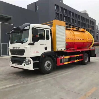程力東風9方下水道疏通吸污車全國送車