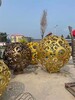 天津不銹鋼鏤空球雕塑,金屬球雕塑