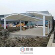 廣州程諾鋼架構材料加工,廣東清遠陽山縣承接膜結構停車棚工程圖片