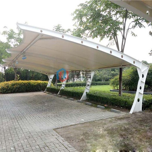 广州程诺充电桩雨棚,浙江杭州定制膜结构停车篷